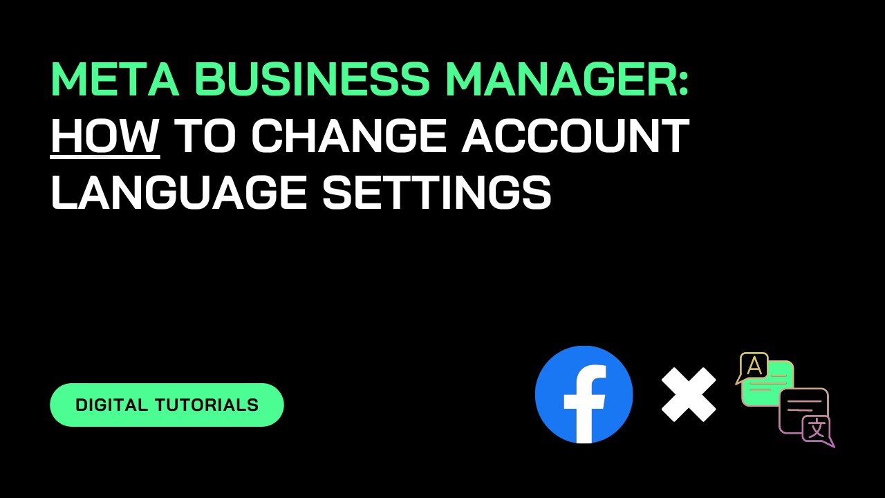 How to Change Language on Meta Business Suite 