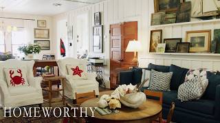 Mary Kay Andrews’ Beach Cottage is a Collector’s Paradise | House Tour