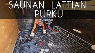 Saunan Lattian Purku