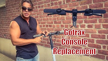 Gotrax electric scooter, Error E3 Console Replacement Tutorial