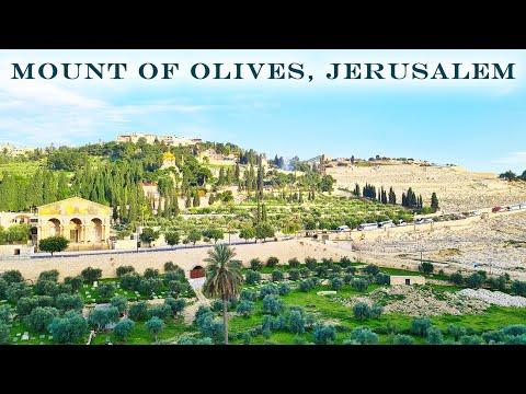 MOUNT of OLIVES, JERUSALEM TODAY. Virtual Tour