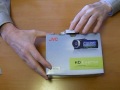 JVC GZ-E305  Memory Camcorder unpacking, video camera JVC
