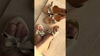 Bow flats adorned with rhinestones. We ship worldwide www.crozawear.com