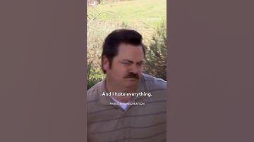 The bacon is gone, Ron hates EVERYTHING | Parks and Recreation