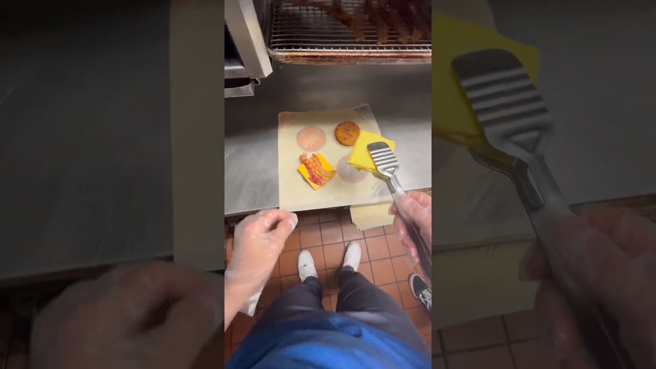 POV: McDonald’s Bacon Egg & Cheese McGriddle