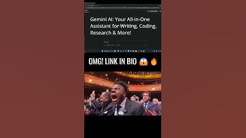 Gemini AI by Google: FREE All-in-One AI Tool for Chat, Code & Docs! 💡 #geminiai
