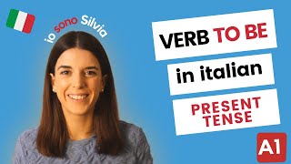 Italian Lesson for Beginners |  VERB TO BE - PRESENT TENSE | Verbo essere