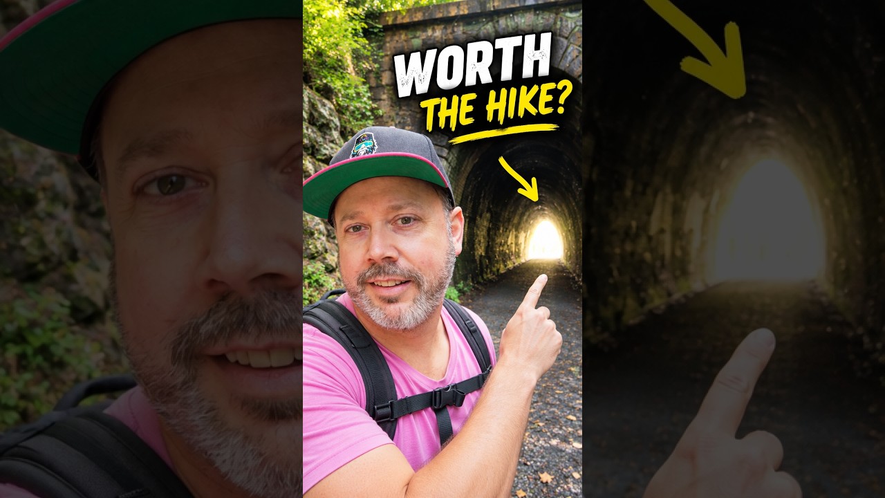 Can We Make the Hike to the Blue Ridge Tunnel?? #shorts