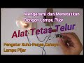 Alat Tetas Telur Ayam |Pengatur Suhu Panas Cahaya Bohlam Pijar