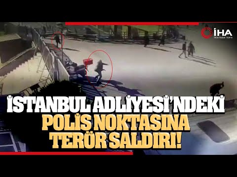 İstanbul Çağlayan Adliyesi'nde Polis Noktasına Saldırı, 2 Saldırgan Etkisiz Hale Getirildi