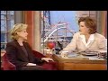 Bette Midler interview on The Rosie O'Donnell Show--1997