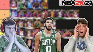 REACTING TO DBG RANKING THE BEST SMALL FORWARDS IN NBA 2K21 MyTEAM (Tier List)