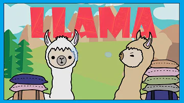 Llama Song - Fun Song For Kids | Smiley Rhymes