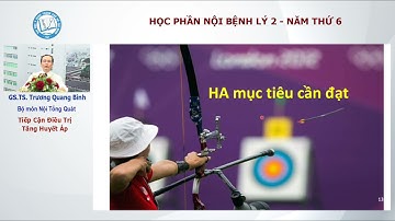 Điều trị Tăng huyết áp - GS.TS. Trương Quang Bình (BM Nội ĐHYD TPHCM)