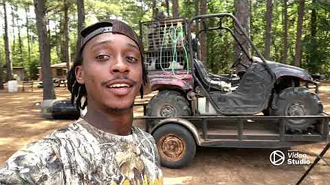 Hog Dog Hunting At The Lease For The First Time And Sighted The Grendel In