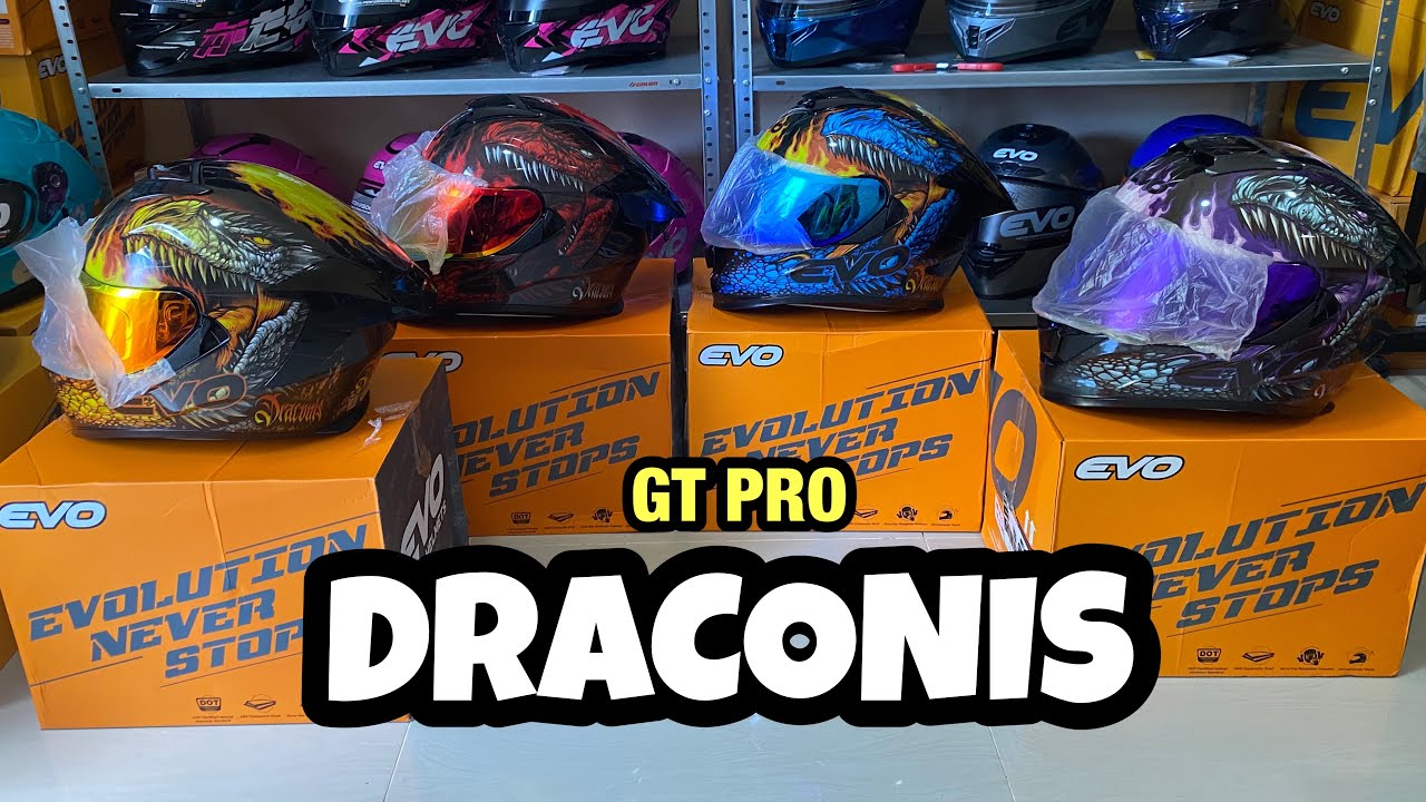 GT Pro DRACONIS | Unboxing | Evo Helmet 
