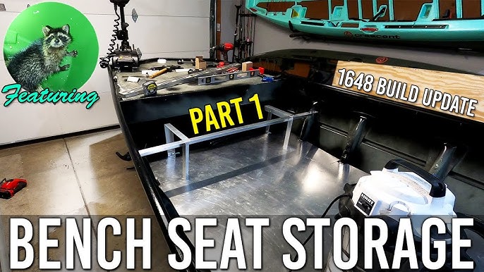 How To Make the best Fishing Boat Seat Boxes for added storage