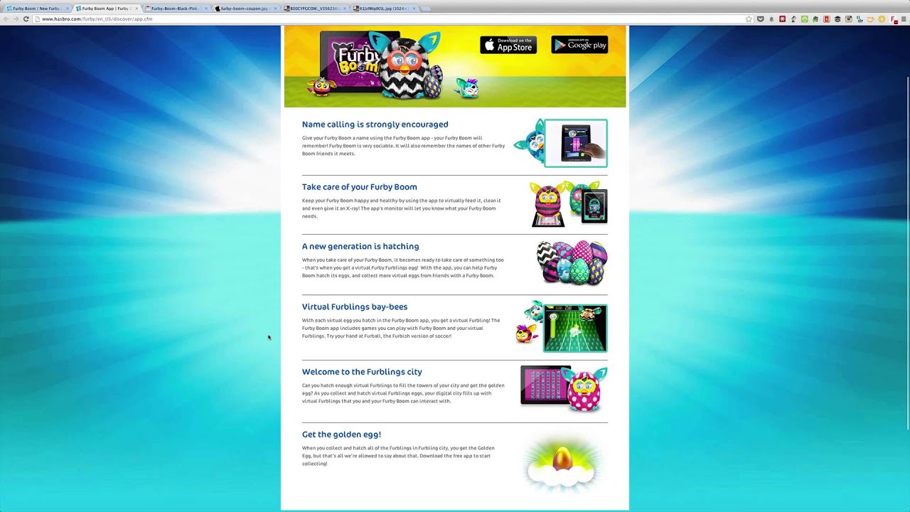 furby website
