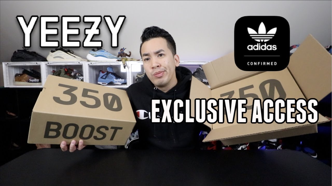 adidas exclusive access yeezy