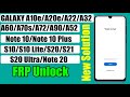 Samsung Android 11 Frp Bypass | s20, s10, Note 10 plus, Note 20, S20 Ultra, S21, a32 Google Account