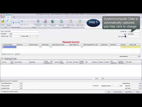 20  Cash Book  Payment Voucher in Accounting V2