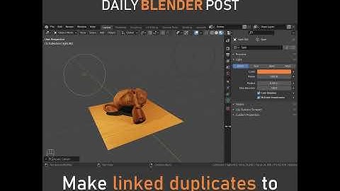 Synchronize Lights in Blender #Shorts