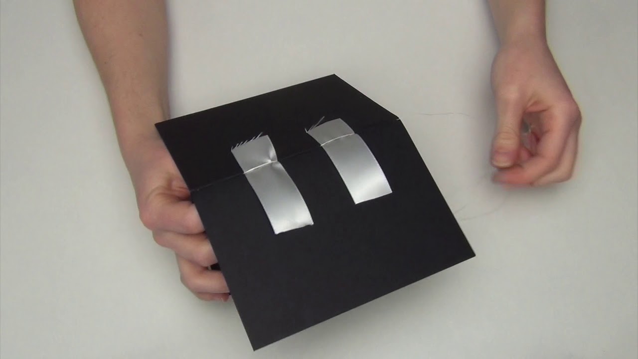 Tuto — Reliure Ruban