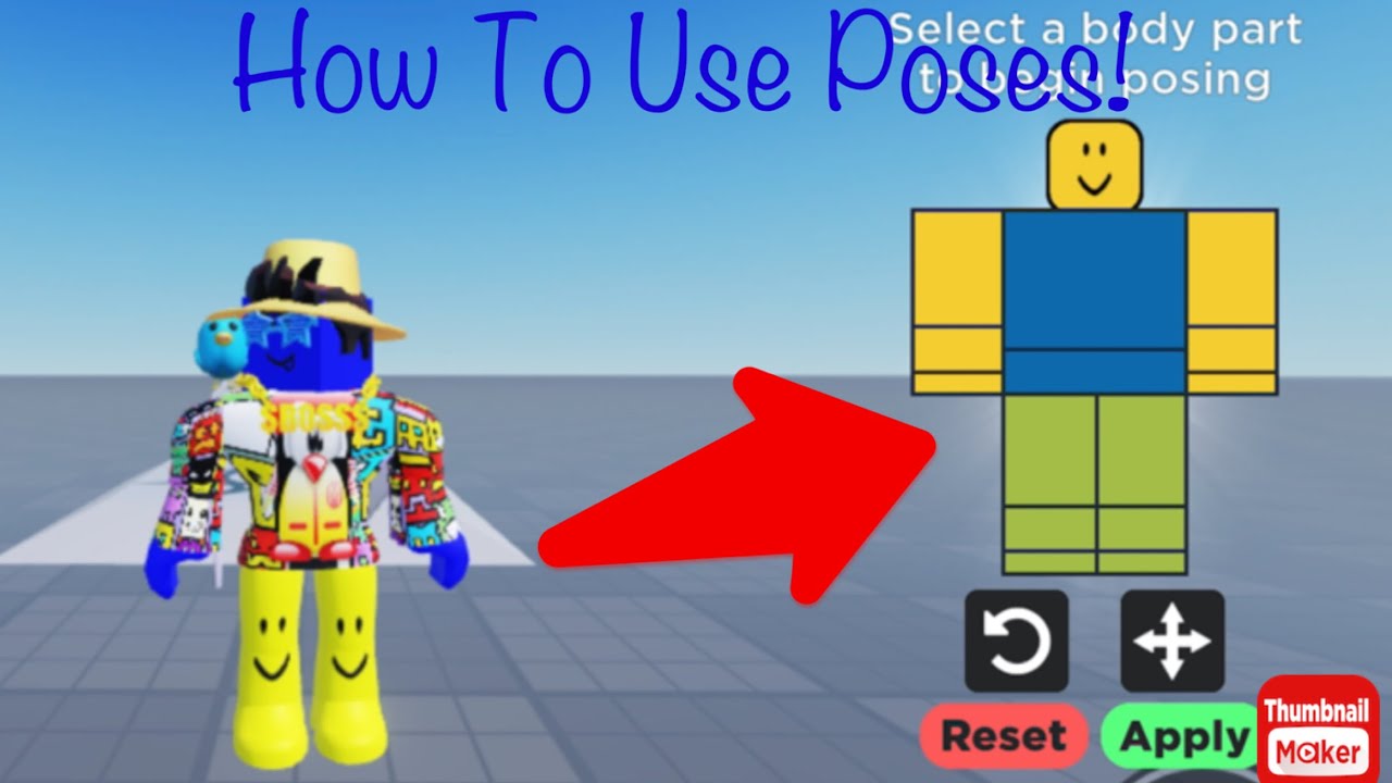 Tutorial] How To Do Poses In Catalog Avatar Creator! (2023) 