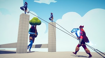 TREE GIANT & 2x HARPOONS vs EVERY HIDDEN UNIT - Totally Accurate Battle Simulator TABS