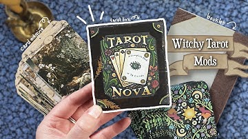 3 Witchy Tarot Modifications to Personalize Your Practice - DIY Tarot Box,  Booklet & Card Edging