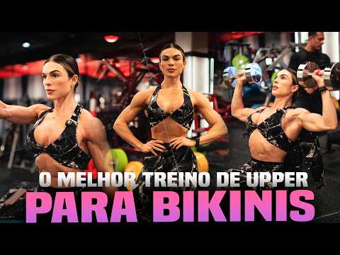 THIS IS THE BEST BACK AND SHOULDER WORKOUT FOR BIKINI COMPETITORS - 3 WEEKS OUT