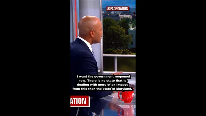 Maryland Governor Wes Moore on government shutdown and healthcare