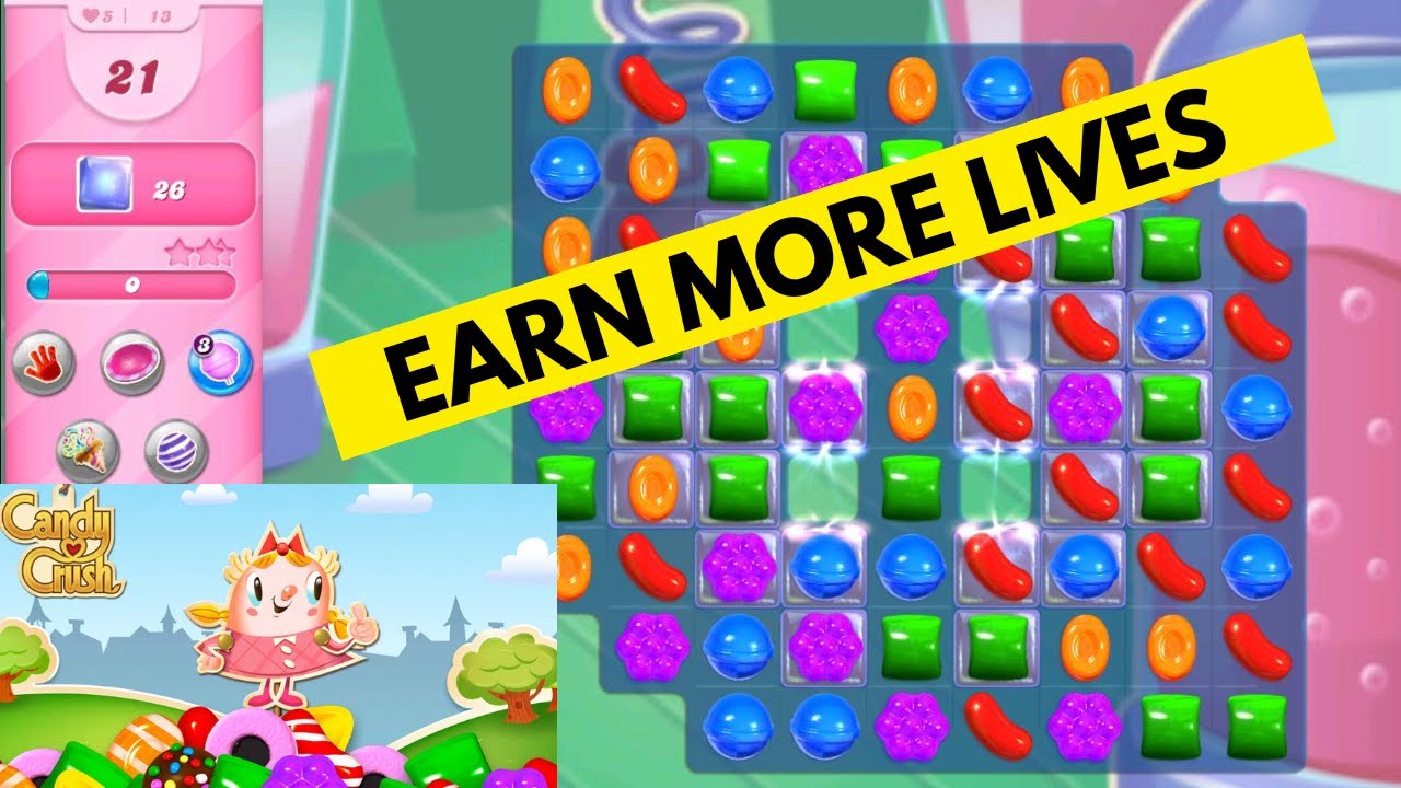 How to Earn More Lives in candy crush saga 2025?