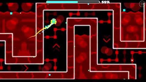 Geometry dash [rEd OrIgIn] by Berk004 (Easy 2 stars) (All Coins)