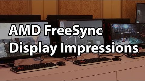 AMD Talks Technical about FreeSync Monitors and First Impressions - CES 2015