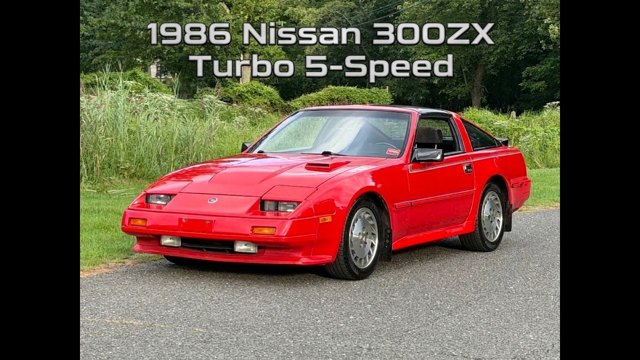 1986 300ZX Turbo 5-Speed Z31 - YouTube