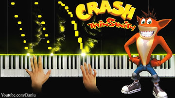 Crash Twinsanity - N.Sanity Island theme | Piano TUTORIAL  Synthesia