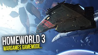 HOMEWORLD 3 - Full Wargames Gamemode! They Have a TITAN screenshot 1