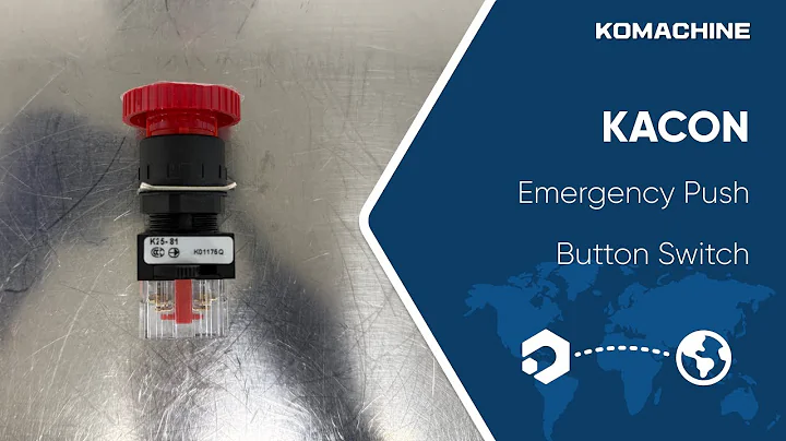 KACON / Emergency Push Button Switch (K25-81R) / INV-06125