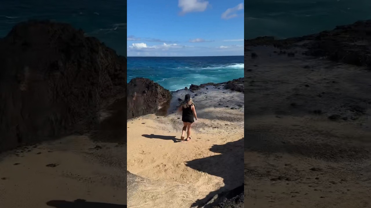 📍The Hālona Blowhole 