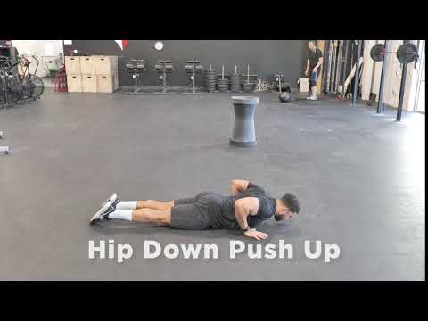 Hip Down Push Up
