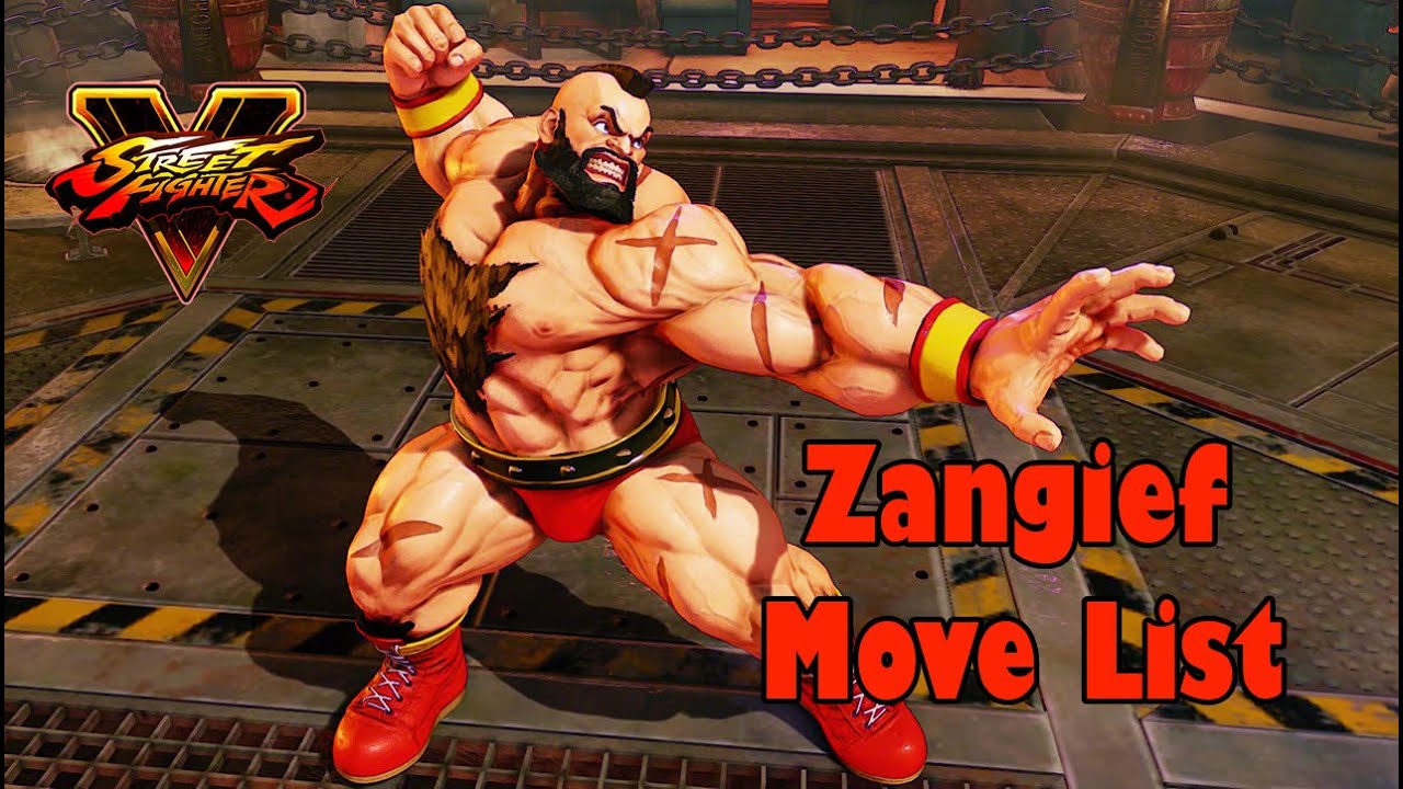 Ficha Zangief  Street Fighter