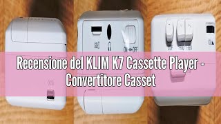Recensione del KLIM K7 Cassette Player - Convertitore Cassette MP3 - Lettore Cassette Audio Portatil