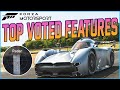 Forza motorsport  top 15 highest voted new features  future updates