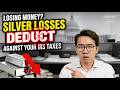 Losing Money On Silver? How To Deduct Losses Against Your IRS Taxes