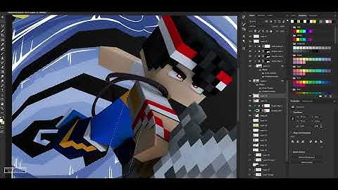 Minecraft Gfx Speedart for Its Rangga