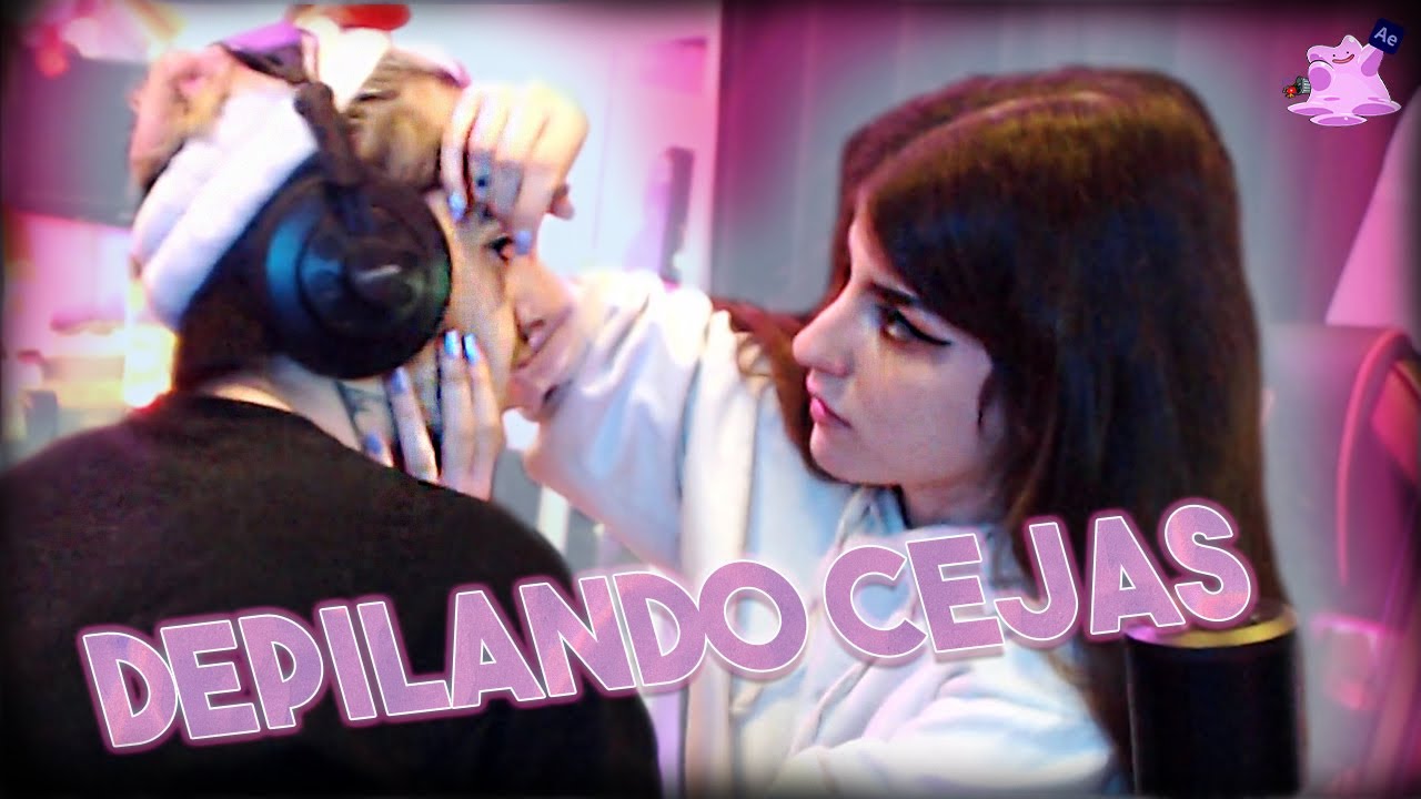 ABBY LE DEPILA LAS CEJAS A ORSLOK 🤭💖
