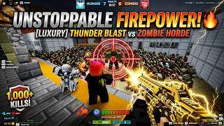 PUISSANCE DE FEU INARRÊTABLE ! 🔥 [Luxe] Explosion de Tonnerre contre Horde de Zombies screenshot 4