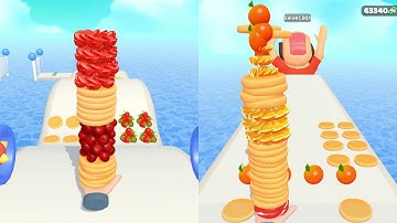 Pancake Run Mobile Game Android Gameplay Walkthrough #33