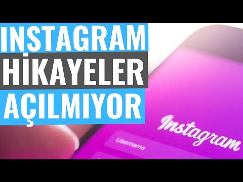 INSTAGRAM HİKAYELER AÇILMIYOR - ÇÖZÜM